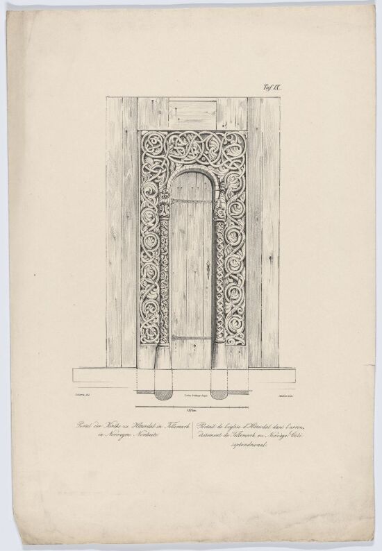 North Portal, Heddal Stave Church