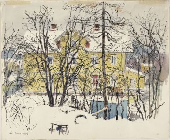 Fra Munchs hage og hus på Ekely