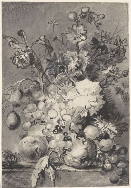 Still Life with Flowers and Fruit