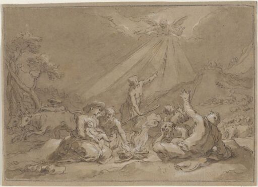 Annunciation to the shepherds