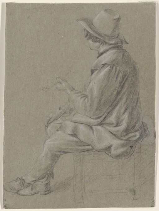 Seated Boy with a Pipe