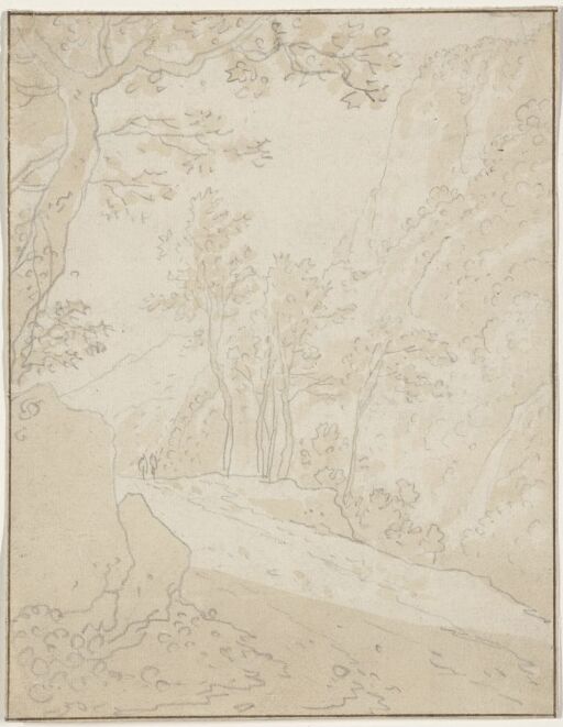 Landscape with Road through a Valley