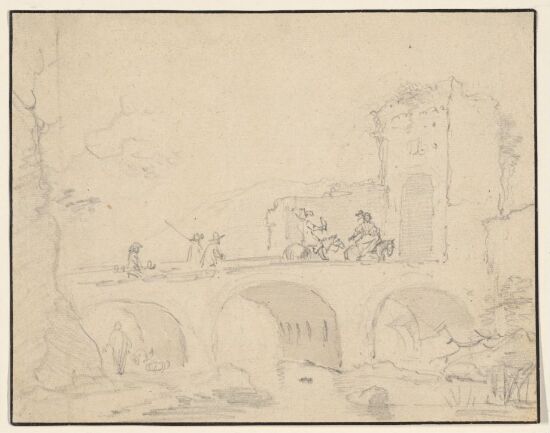 Bridge with Figures