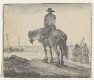 Rytter ved kysten