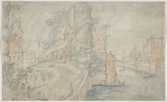 Byprospekt med kanaler