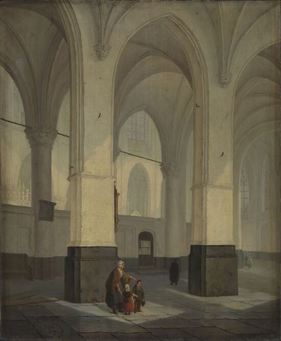 Interior from a Gothic Church