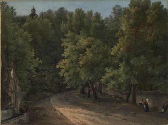 Parken ved Palazzo Chigi, Ariccia