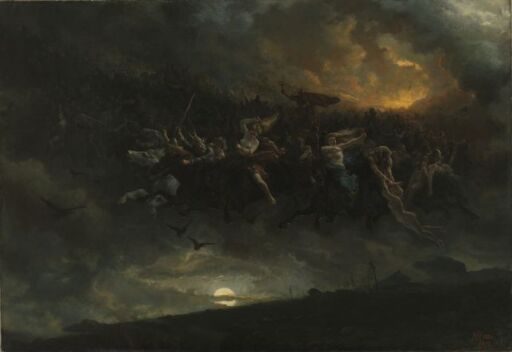 The wild Hunt of Odin