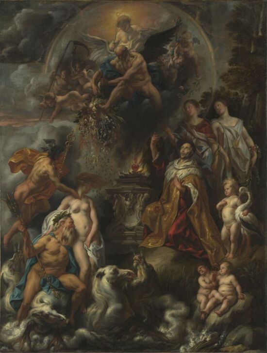 Allegori over Westfaler-fredens velsignelser