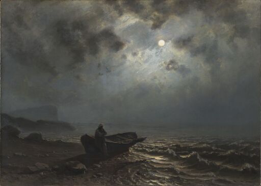 Moonlight on the Norwegian Coast