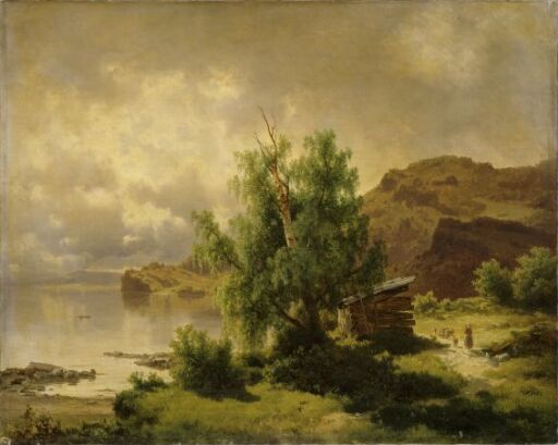 View of Holsfjorden, Ringerike