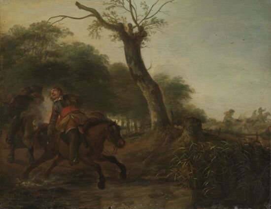 Fight between Horsemen