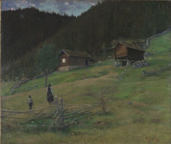 Vinjes barndomshjem Plassen i Telemark