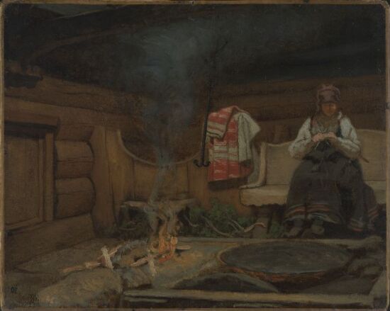 Farm Interior from Setesdal