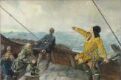 Leiv Eiriksson discovering America