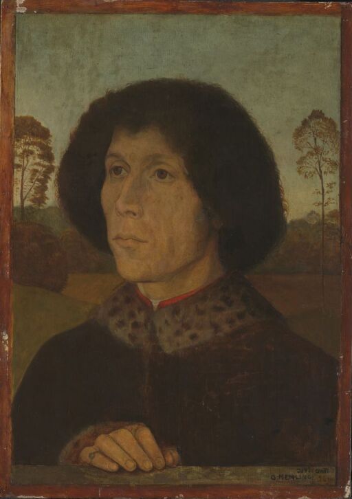 Copy of a Portrait by Memling