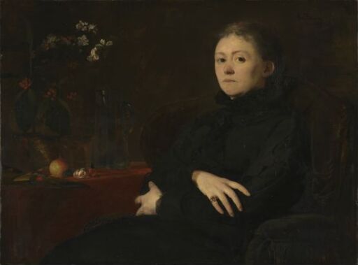 Portrait of the Artist Harriet Backer