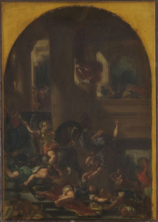 Heliodor drives ut av tempelet i Jerusalem