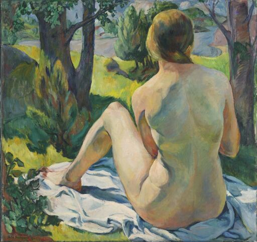 Nude in the Garden