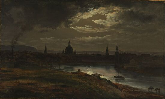 Dresden by Moonlight