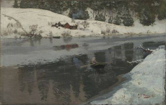 Winter at the River Simoa