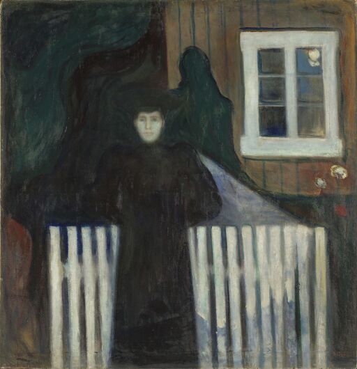 Edvard Munch, Måneskinn - Nasjonalmuseet - Samlingen