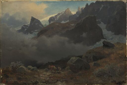Høyfjell i uvær