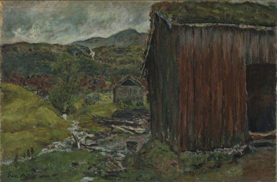 Høstregn i fjellbygda