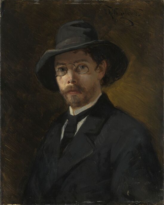 Den svenske maler Reinhold Callmander
