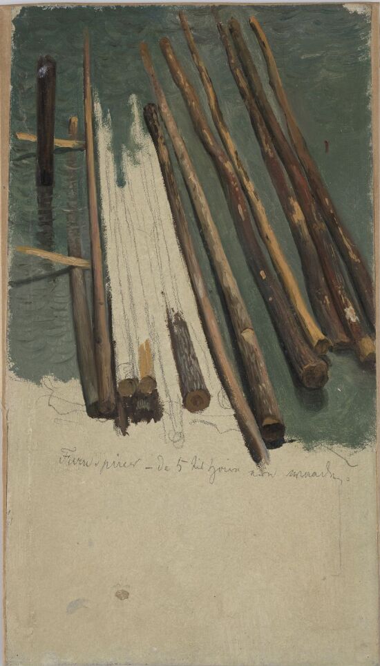 Logs at the Beach
