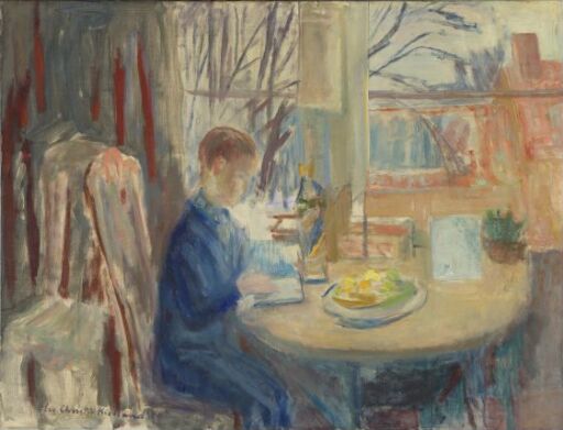 Interior with a Boy