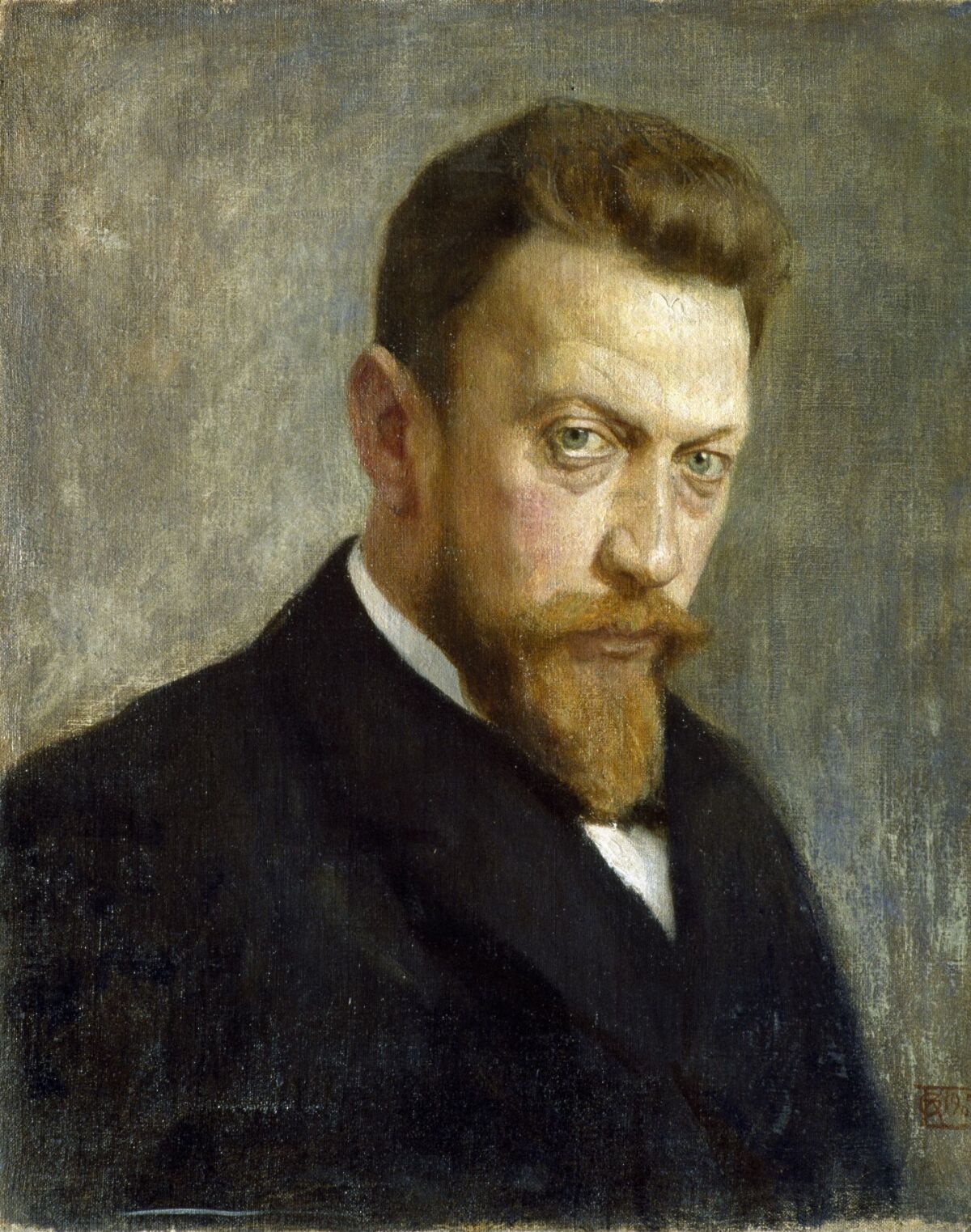 Gabriel Kielland Portrait Of The Painter Otto Wium Nasjonalmuseet 