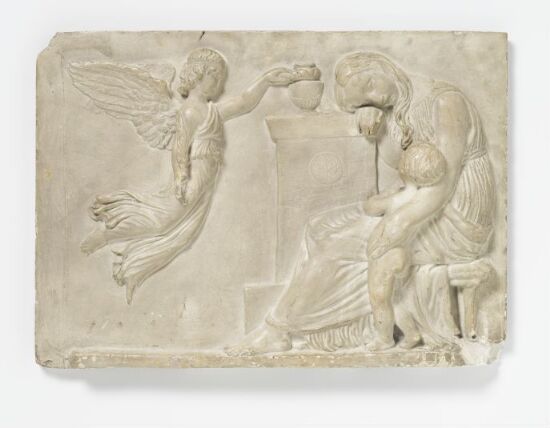 Relieff til gravmonument