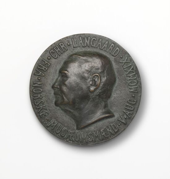 Fabrikkeier og kunstsamler Christian Langaard