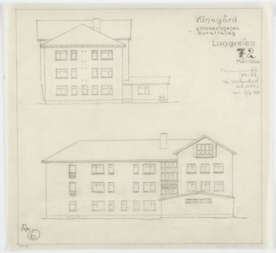 Vånegård, Yrkekvinnenes borettslag