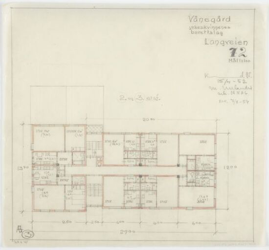 Vånegård, Yrkekvinnenes borettslag