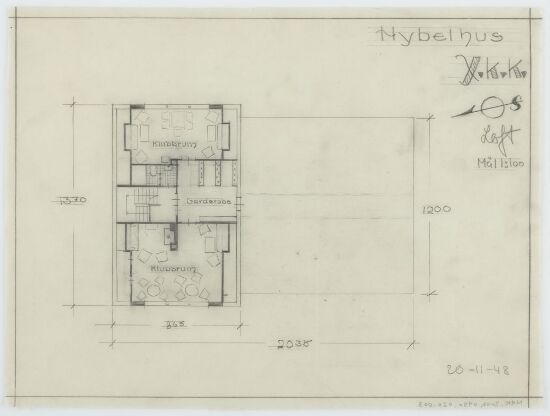 Boligkompleks med Yrkeskvinnenes hybelhus
