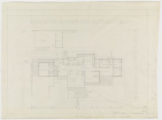 Hus til Nordisk villaparad, plan av 1. etasje