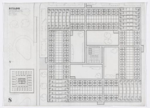 Conference center and hotel in Riyadh. Plan.