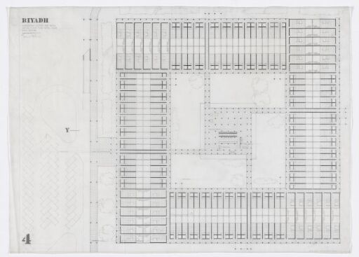 Conference center and hotel in Riyadh. Plan.