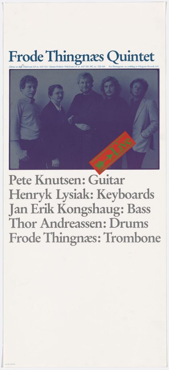 Frode Thingnæs Quintet - Live