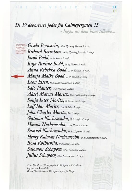 Jødisk museum Oslo 08/11