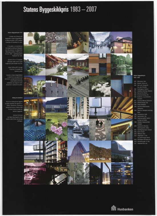 Statens Byggeskikkpris 1983-2007