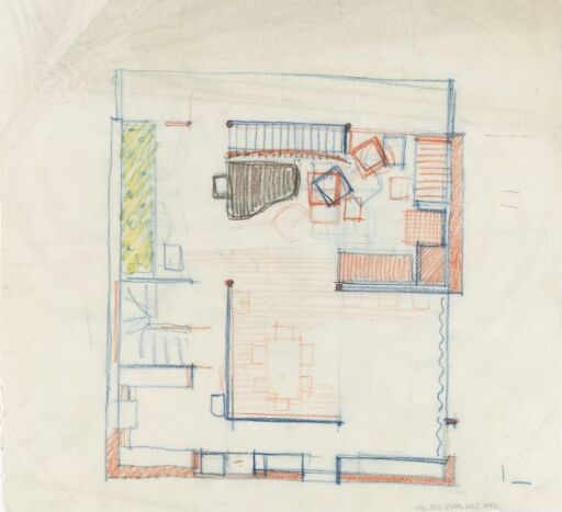 Benjamin house. Furniture plan