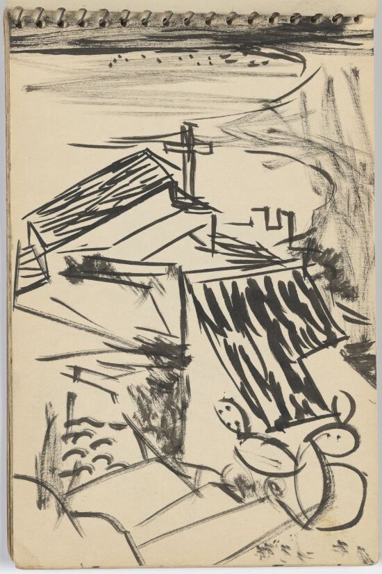 Landsbykirke ved kysten