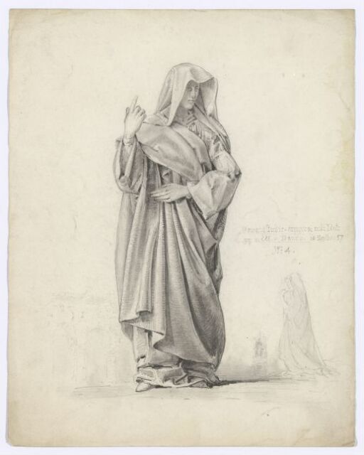 Study of drapery