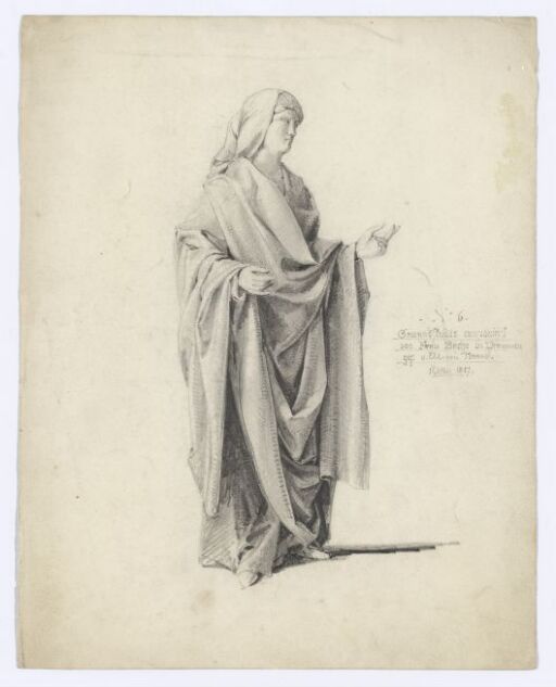 Study of drapery