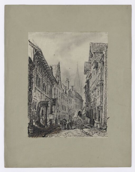 German street scene