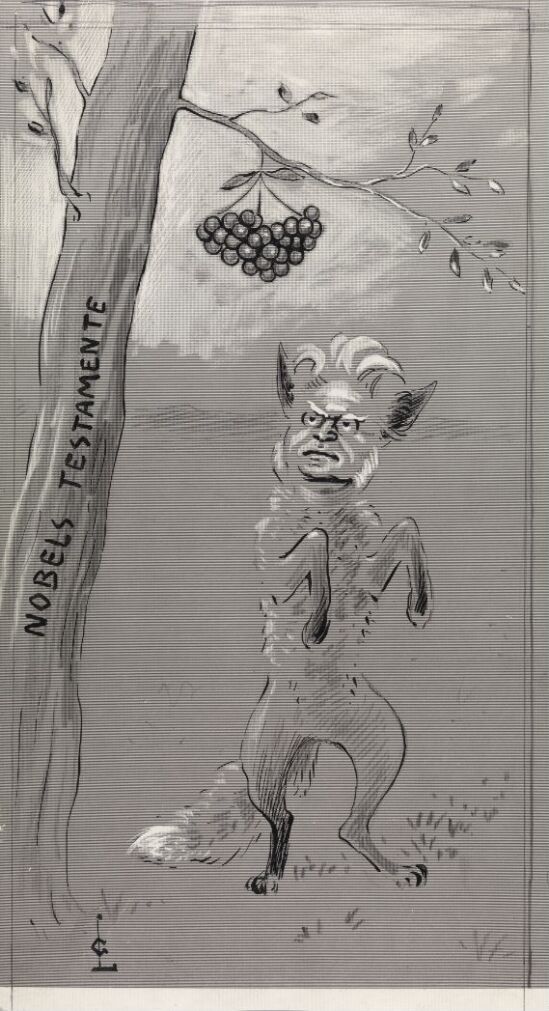 Bjørnstjerne Bjørnson og Nobelprisen. «Sure er de og høit hænge de", sa reven om rognebærene