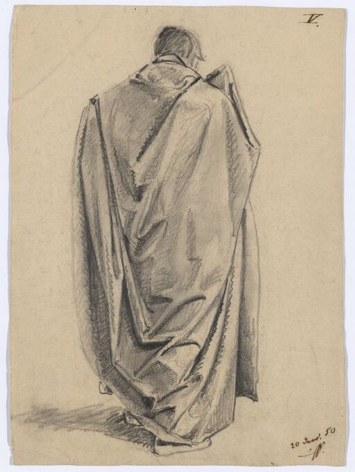 Study of drapery